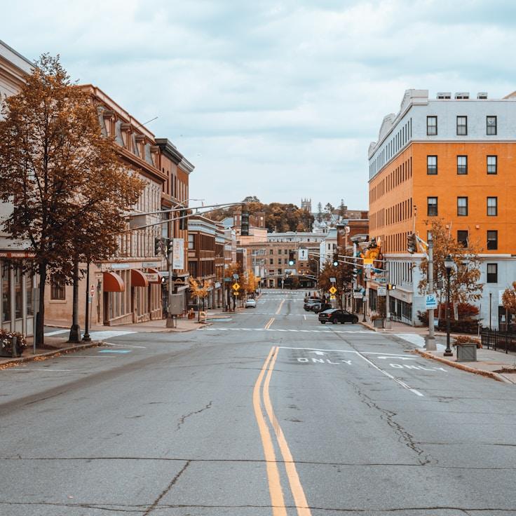 City skyline in Amsterdam, Netherlands