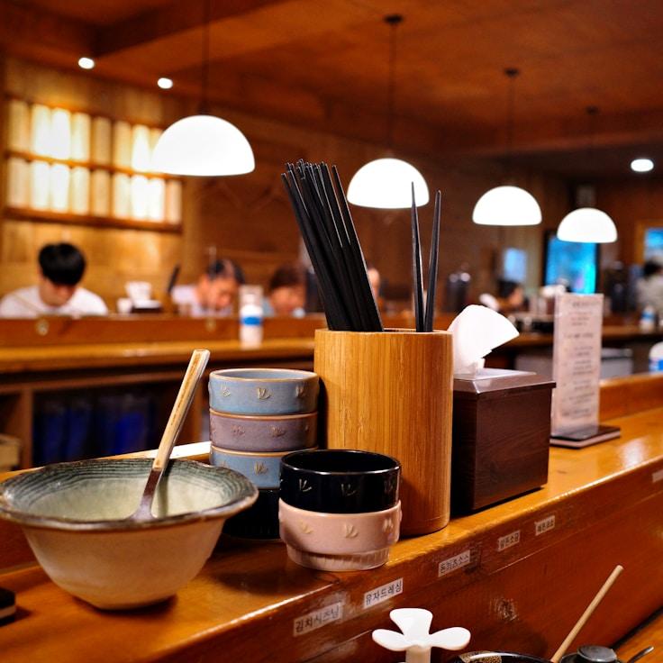 Shared dishes and family-style dining